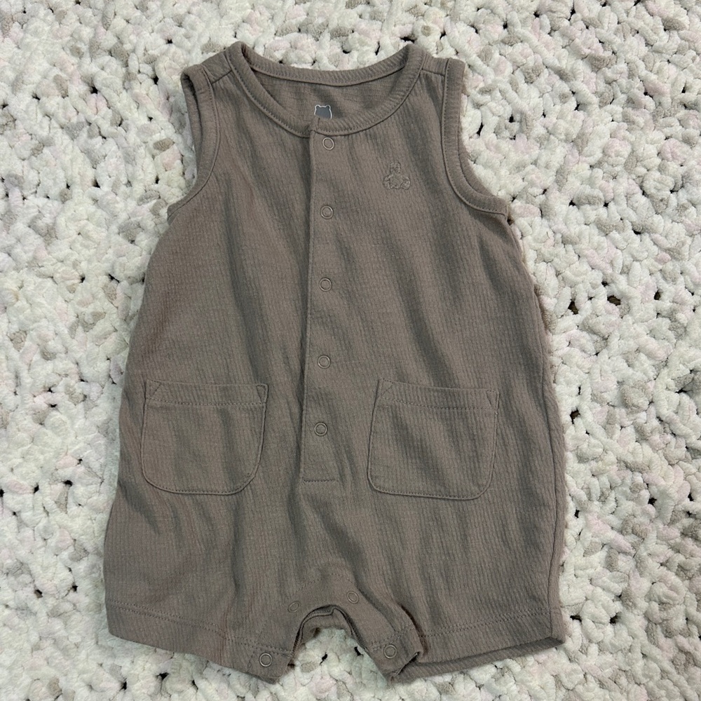 Baby GAP Sleeveless Ribbed Baby Romper